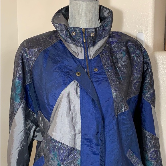 SOLD SOLD !! LAVON Women’s Windbreaker Sz L - Picture 5 of 8